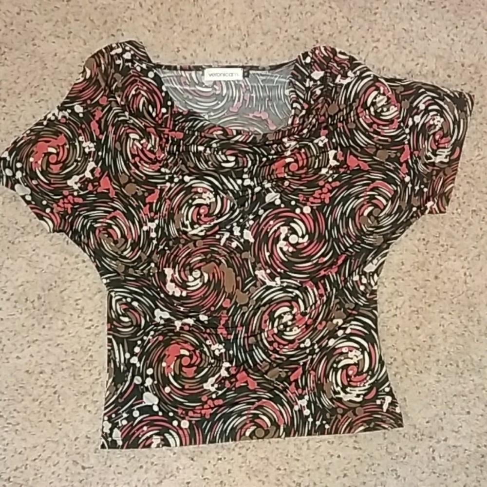Like new Veronica M short sleeve scoop neck top